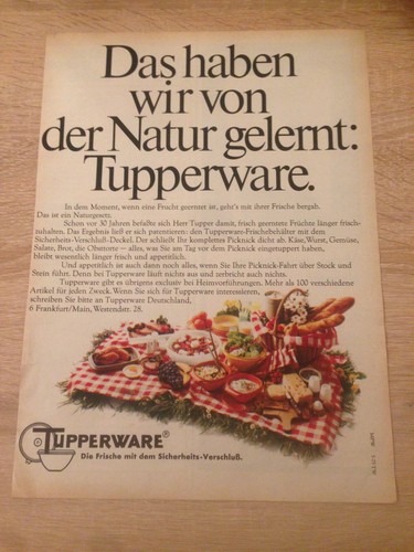 Alte orig werbung - reklame, 1975